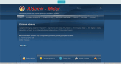 Desktop Screenshot of aldamir.pl